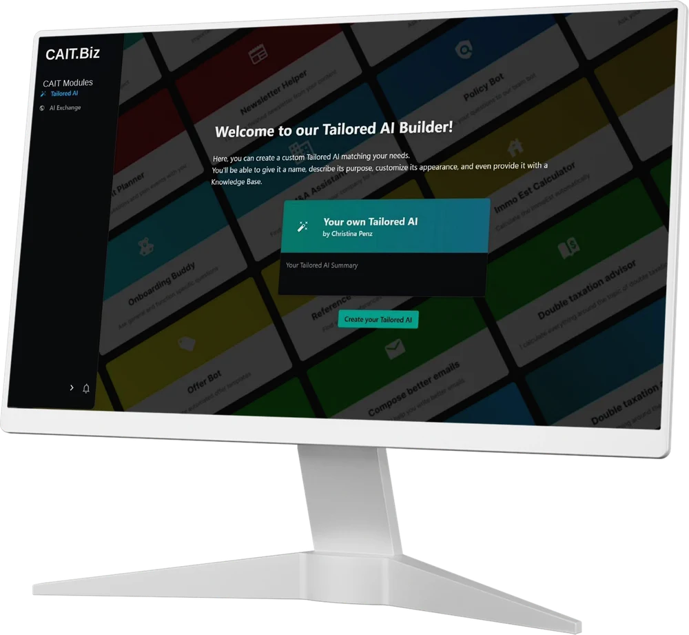 CAIT.biz Tailored AI Builder